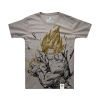 Dragon Ball Z Vegeta T shirt DBZ Gray T-shirt for Boys Mens