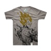 Dragon Ball Z Son Goku  T shirt DBZ Gray T-shirt for Boys Mens