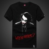 Batman Joker T-shirt Men Black Shirts