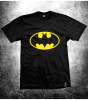 Black Batman Logo T-shirt Marvel Superman Tees 