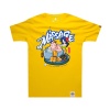 Funny Dragon Ball Majin Buu T-shirt Massage Mens Boys Yellow 3XL Tees