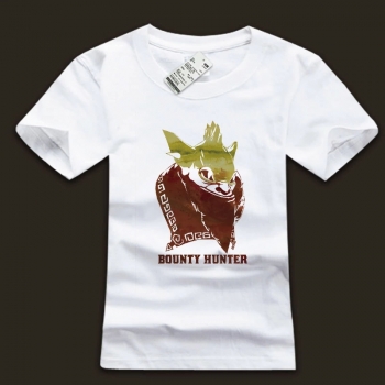 Cool Ink DOTA 2 Hero tees Bounty Hunter White T Shirt