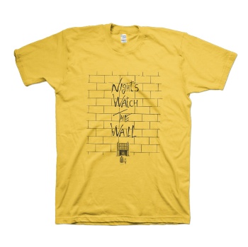 Game of thrones John Snow Night Watch The Wall T-Shirts