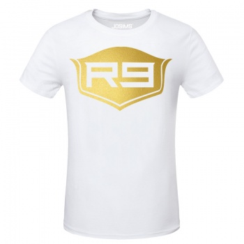 Brazil Ronaldo R9 Bronzing Logo T-shirts