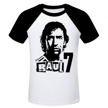 Spain Raul Short Sleeve White T-shirts