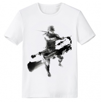 Rock Ink Printed White T-shirts For Young Man