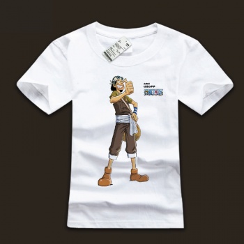 One Piece Usopp Cotton Tees For Man