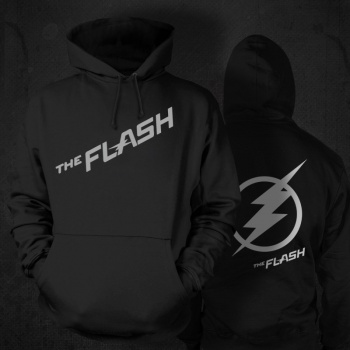 Black The Flash Sweatshirt For Man