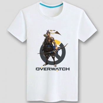 White Blizzard Overwatch Hanzo Tshirts